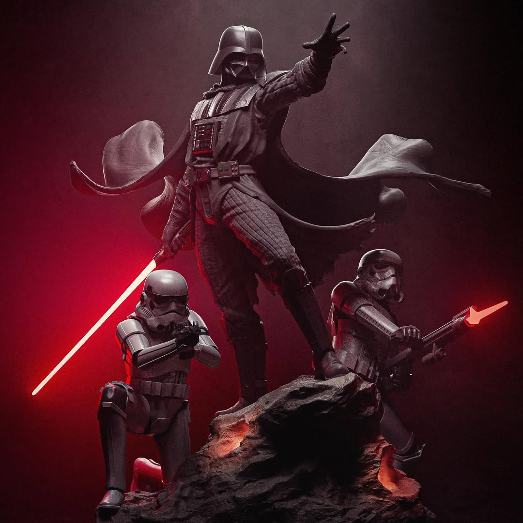 INSTA Darth Vader sculpture art